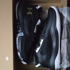 Under Armour Lockdown 6 Men's 11.5 Black & White Training Shoes